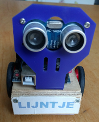 Zelfbouw lijnvolger lijntje
