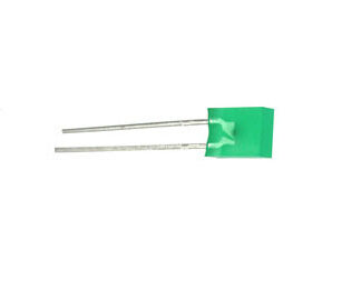 Rechthoekige led groen 5mm
