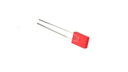 Rechthoekige led rood 5mm