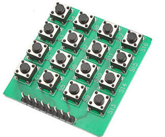 Keypad matrix 4x4 button switch