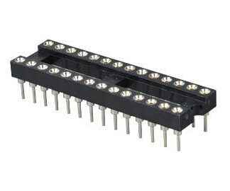 IC voetje (socket) 28 pins narrow round