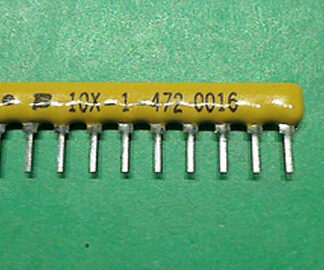 Resistor array 10X-1-472 - 9 x 4,7K (10 pins)