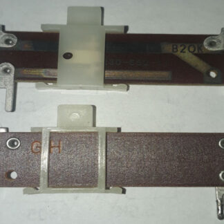 Sliding potentiometer pcb assembly
