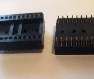 IC voetje (socket) 24 pins gold high