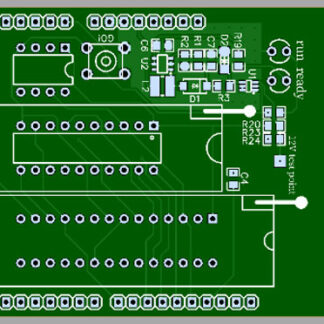 AVR High Voltage Programmer PCB