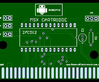 MSX 2x32K Rom Cartridge Board