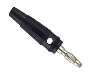 Banana plug black