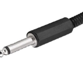 Jack 6.35mm Mono Plug male