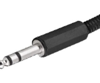 Jack 6.35mm Stereo Plug male