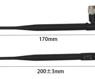 Antenne BNC Male UHF 400 MHz-900 MHz
