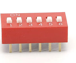 DIPSWITCH 6x RED